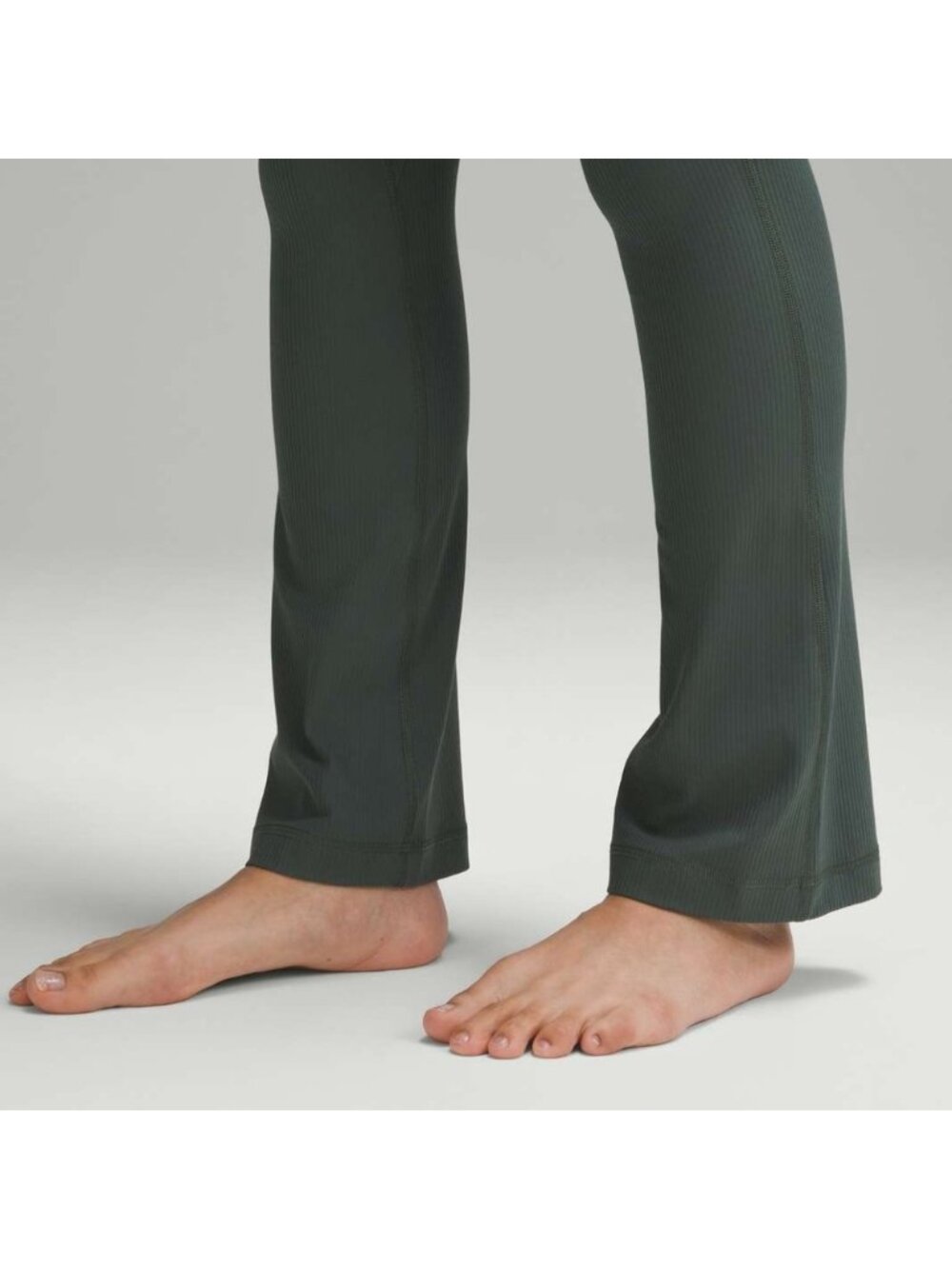 Lululemon Align Ribbed Mini-Flared Pant *Extra Short Dark Forest - Picture 4 of 11
